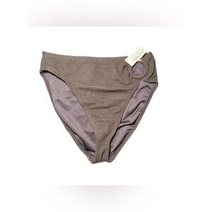 Old Navy Mid-Rise O-Ring Crochet-Knit French-Cut Bikini Swim Bottoms NWT SMALL